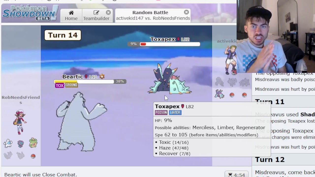 LIVE POKEMON SHOWDOWN