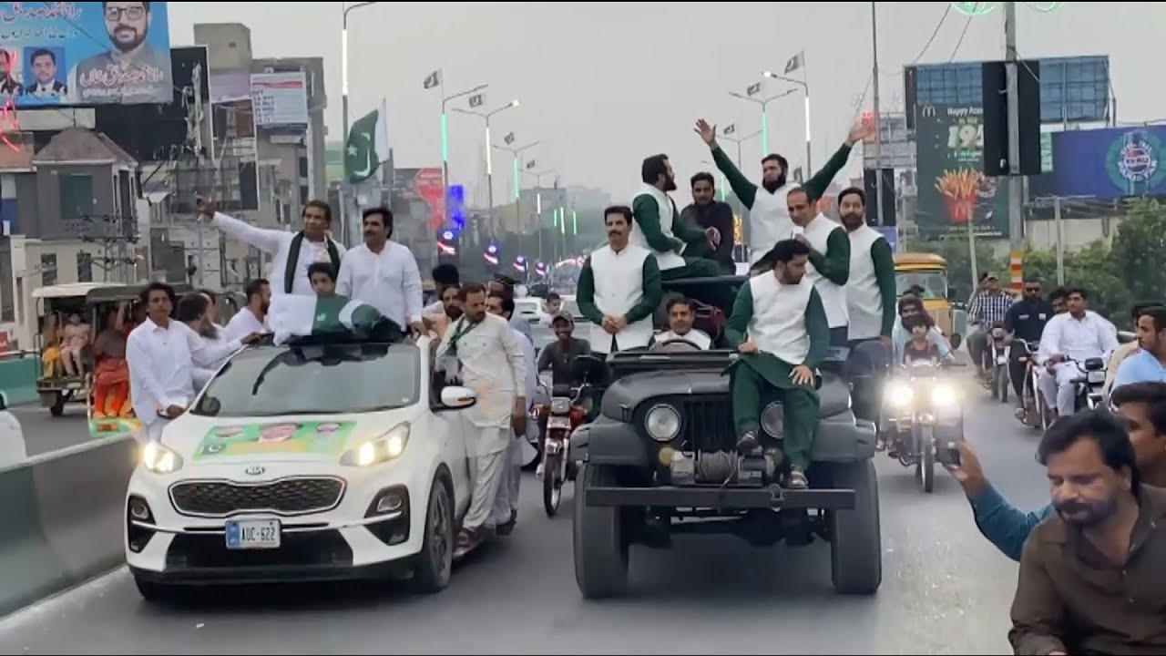 پاک سول سولجرآرگنائزیشن گوجرانوالہ کی14اگست کی ریلی ڈاکٹرعزیزالرحمن کی قیادت میں Mera Ishq  Pakistan