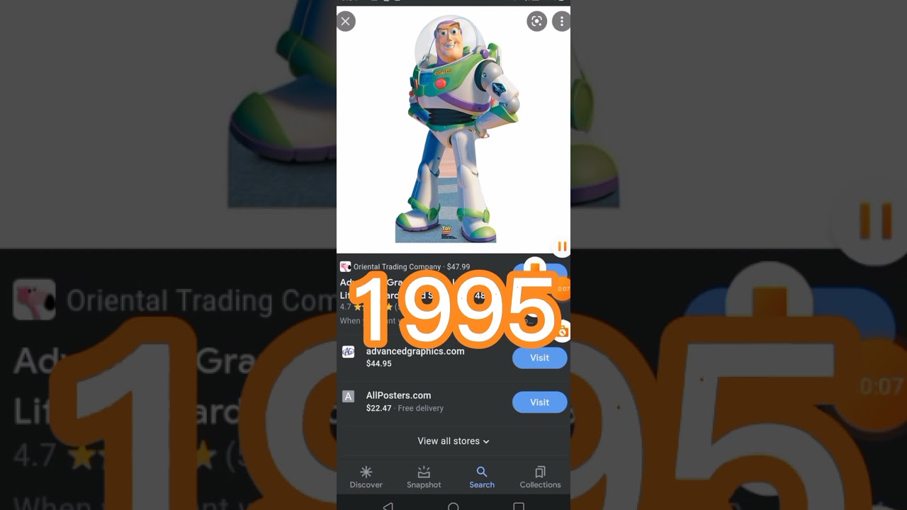 Evolution of Buzz Lightyear