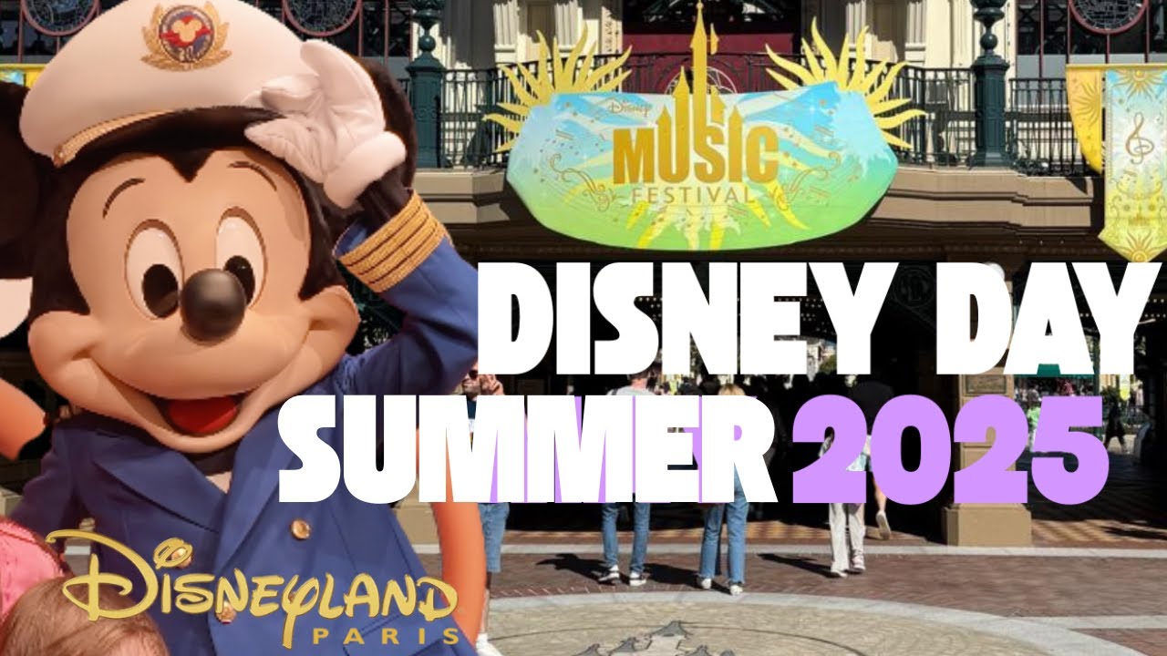 💘 Disneyland Paris Summer 2025 | Rides, Meets, Shows & Fun | Disney Music Festival | Mickey Mouse