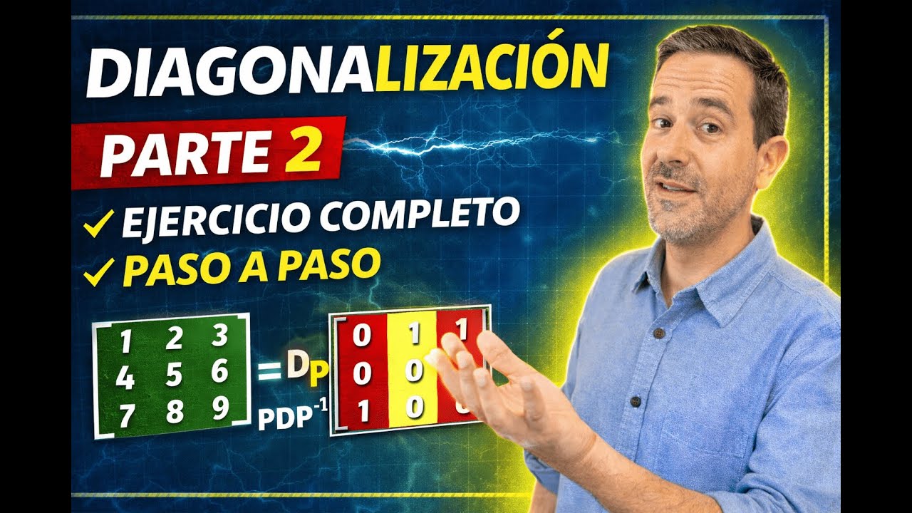 Diagonalización de matrices | Autovalores y autovectores Parte 2