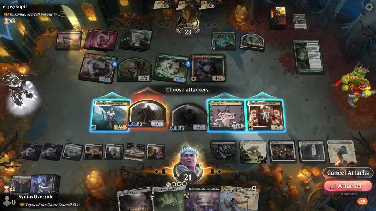 Teysa of the Ghost Council going off | MTG Arena