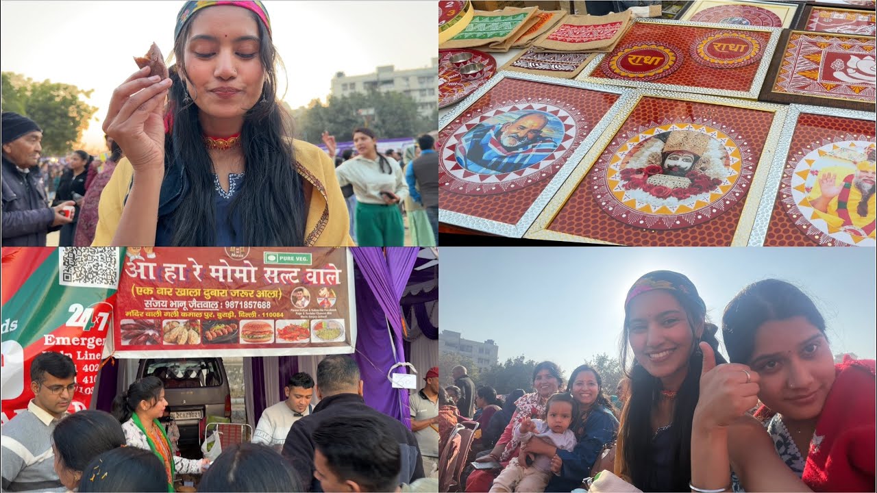 हम गए पालम उत्तराखंड कौथिग || Pahadi Vlog || Pahadi Lifestyle Vlog || New Delhi