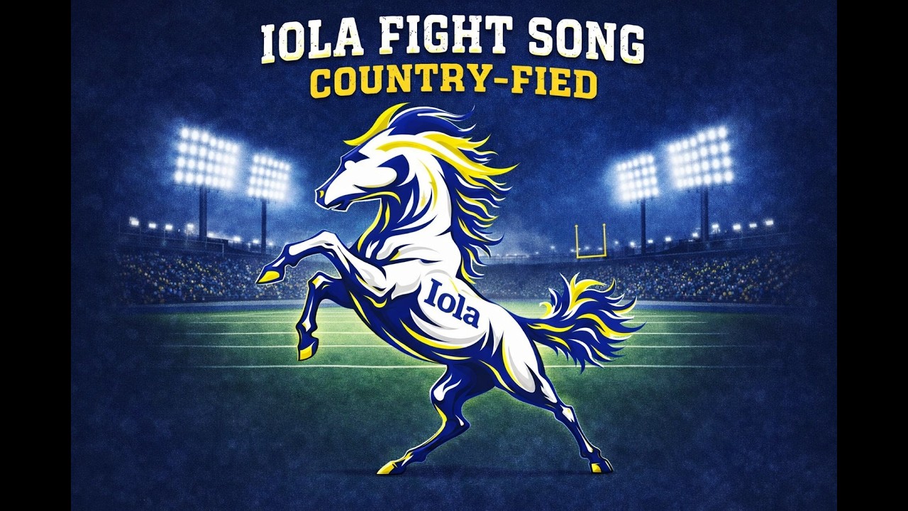 iola mustangs blue and gold anthem