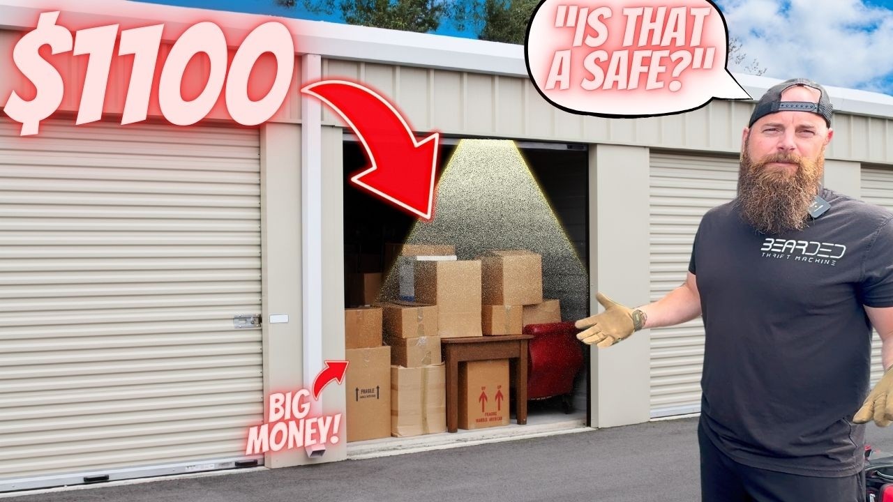 This $1100 storage unit was full of surprises!!!! Big Money found!