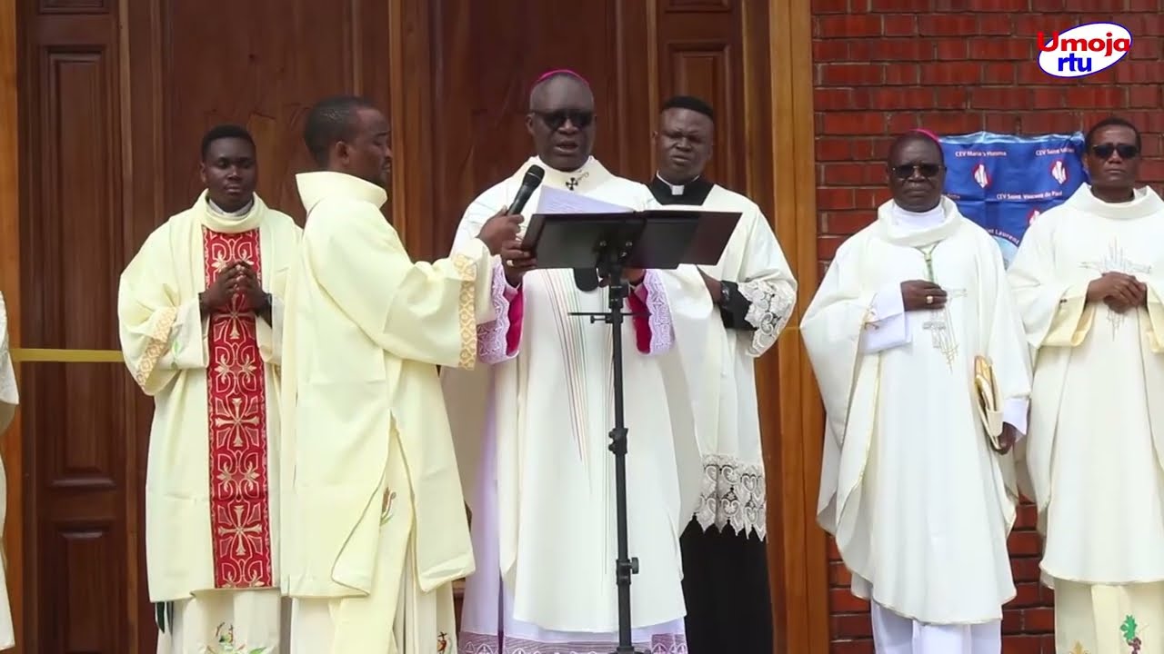 Archidiocèse de Lubumbashi: La Consécration de la nouvelle église de la paroisse Saint Laurent