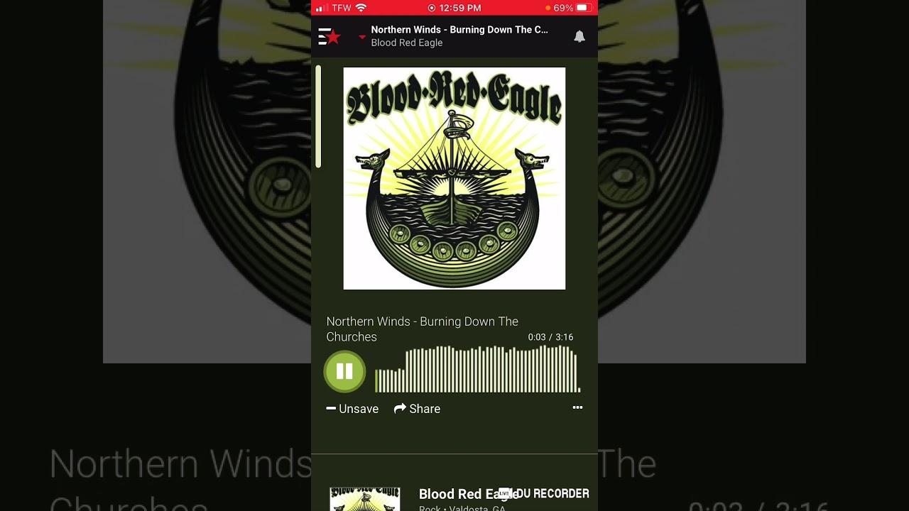 Northern Winds- Blood Red Eagle 🩸 🦅