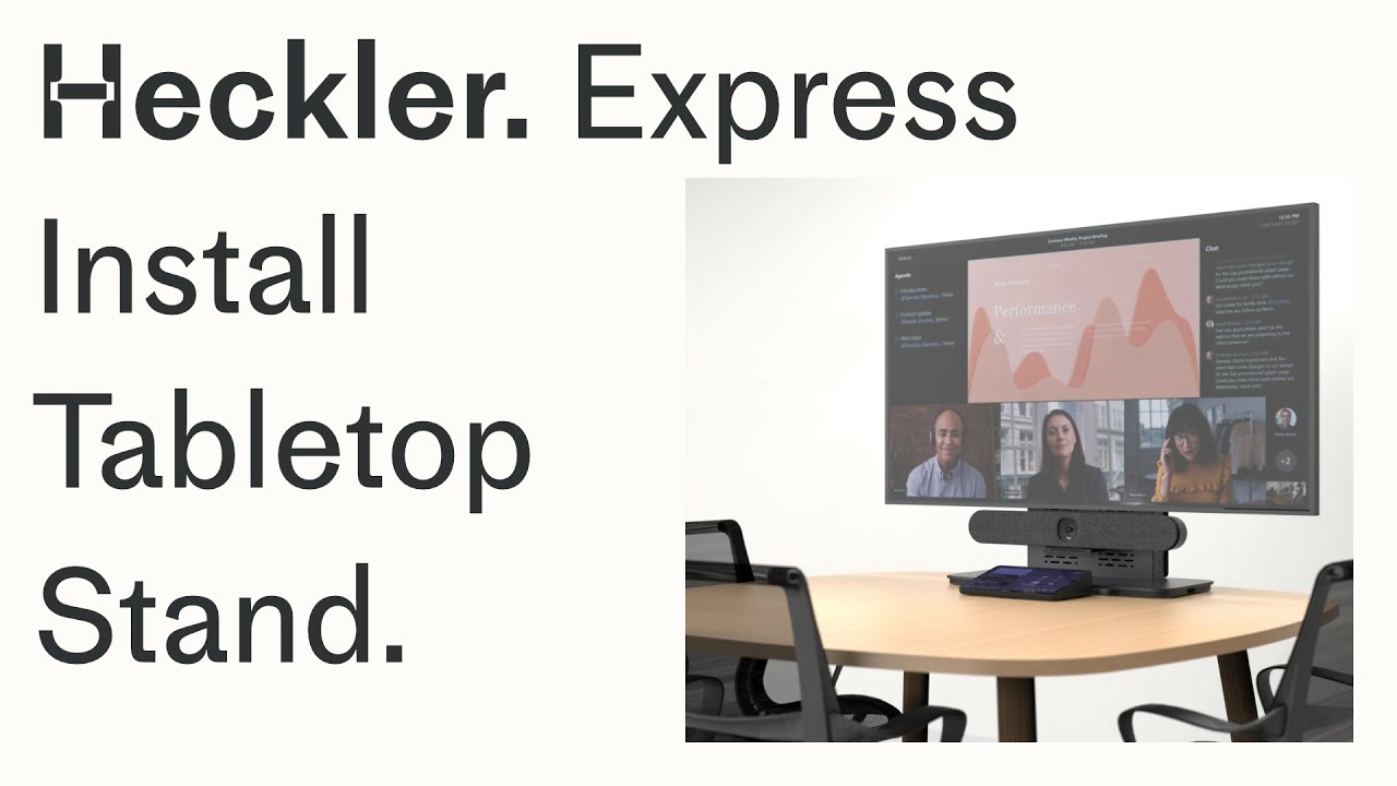 Heckler Express Install Tabletop Stand