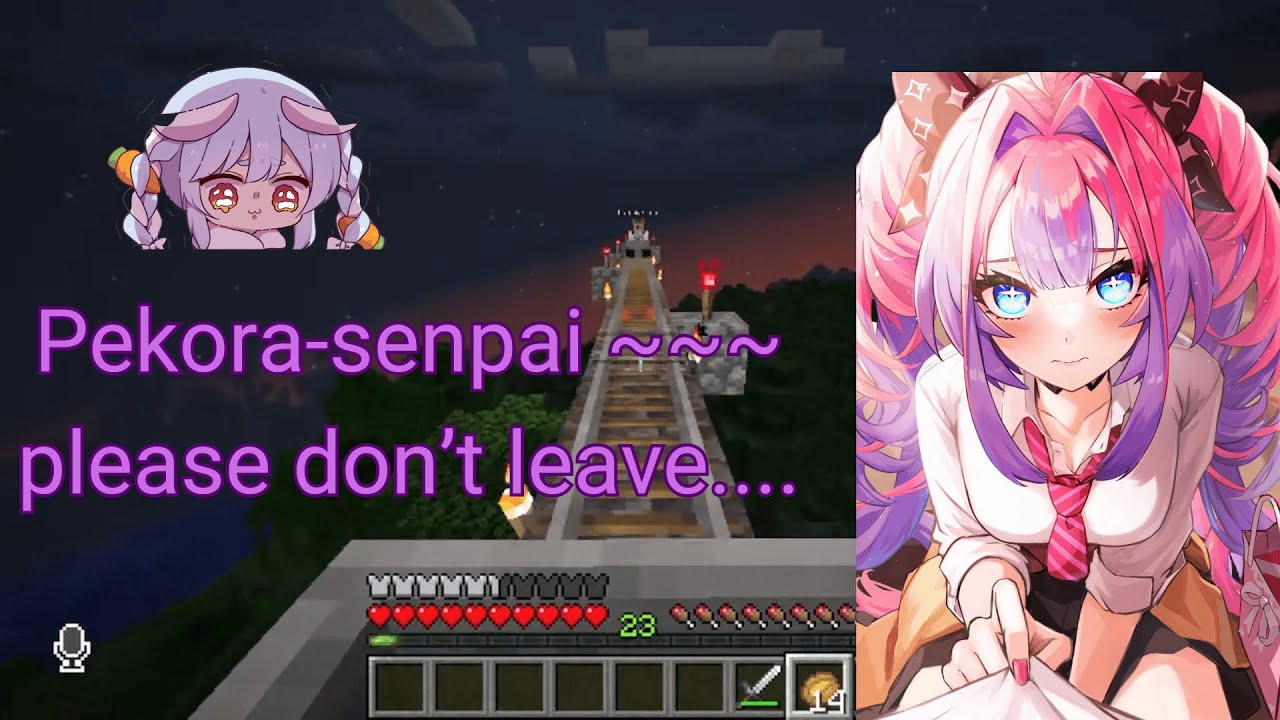 Vivi’s Heartbreaking Goodbye to Pekora… But She Never Heard It 💔😭[Hololive] [Minecraft]