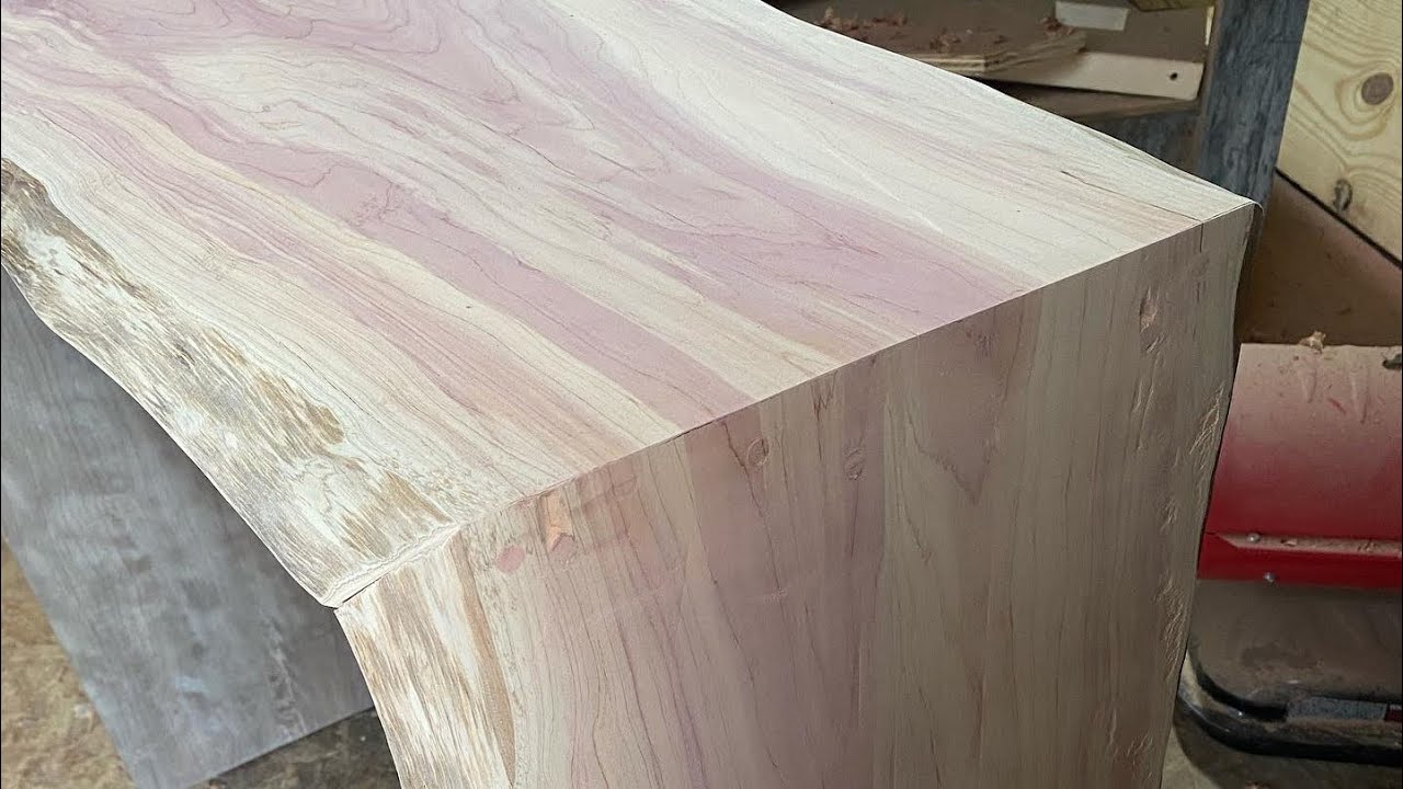 Cedar waterfall table