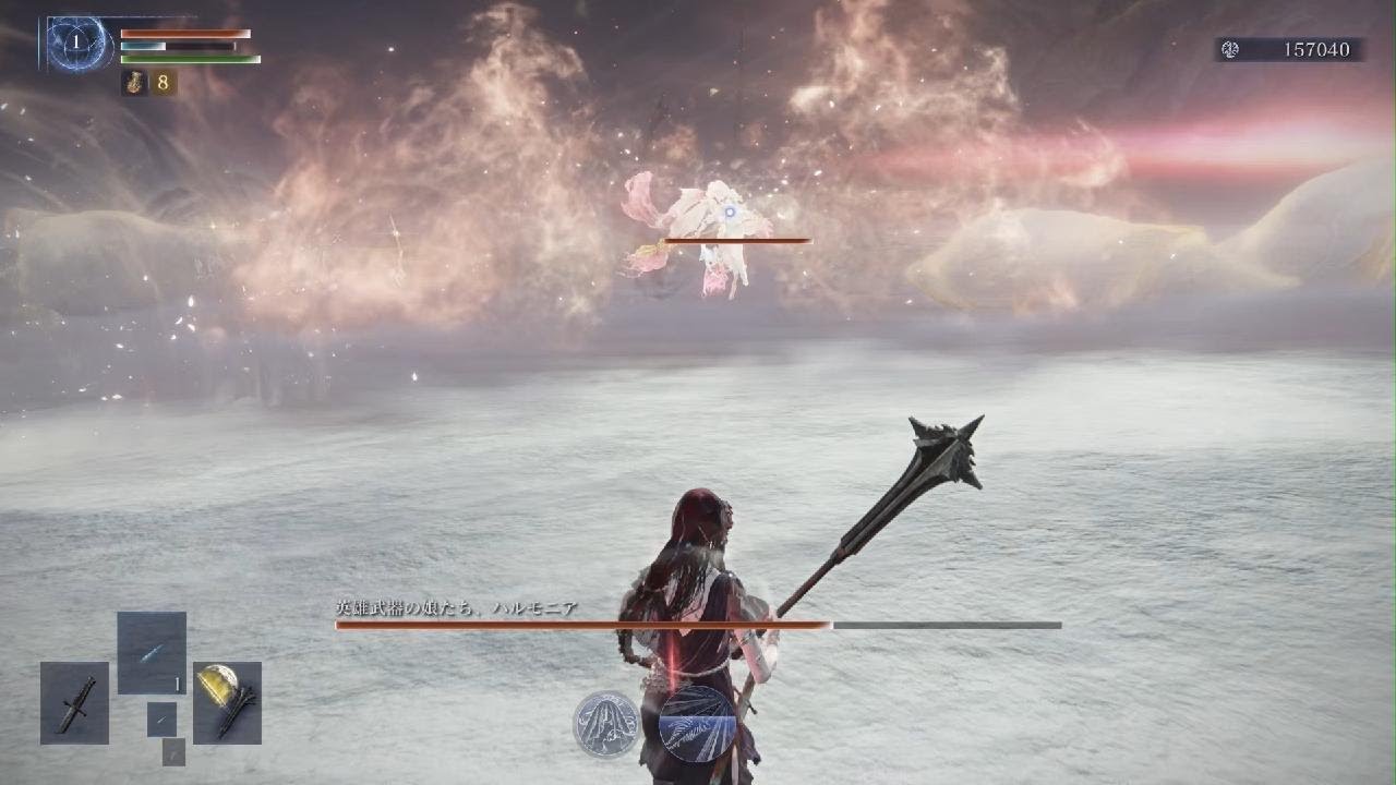 【エルデンリング ナイトレイン】英雄武器の娘たち、ハルモニア レベル1武器未強化+α縛り 葬儀屋ソロ