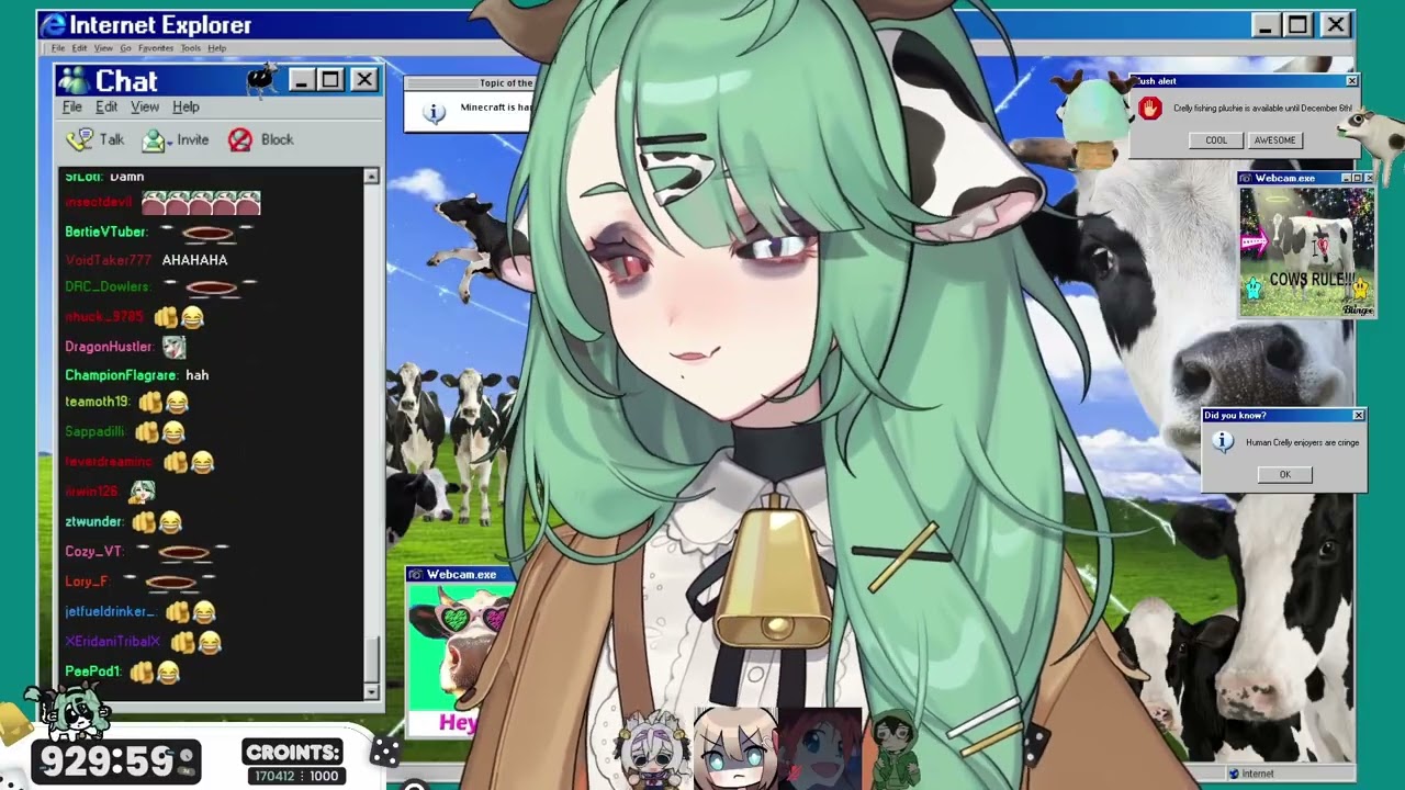 And so the Minecraft Vedal Crelly and Filian Collab Begins
