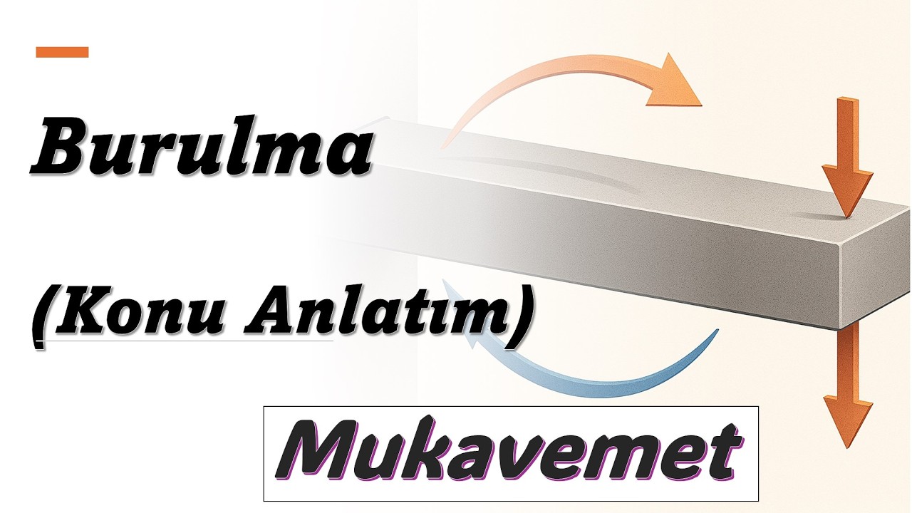 Burulma Konu Anlatım (Mukavemet D.8)