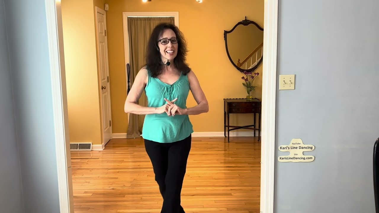 Make Loving Fun - Lesson - L3/4 Line Dance (Click pop-up video at end for Dance-Along video w music)