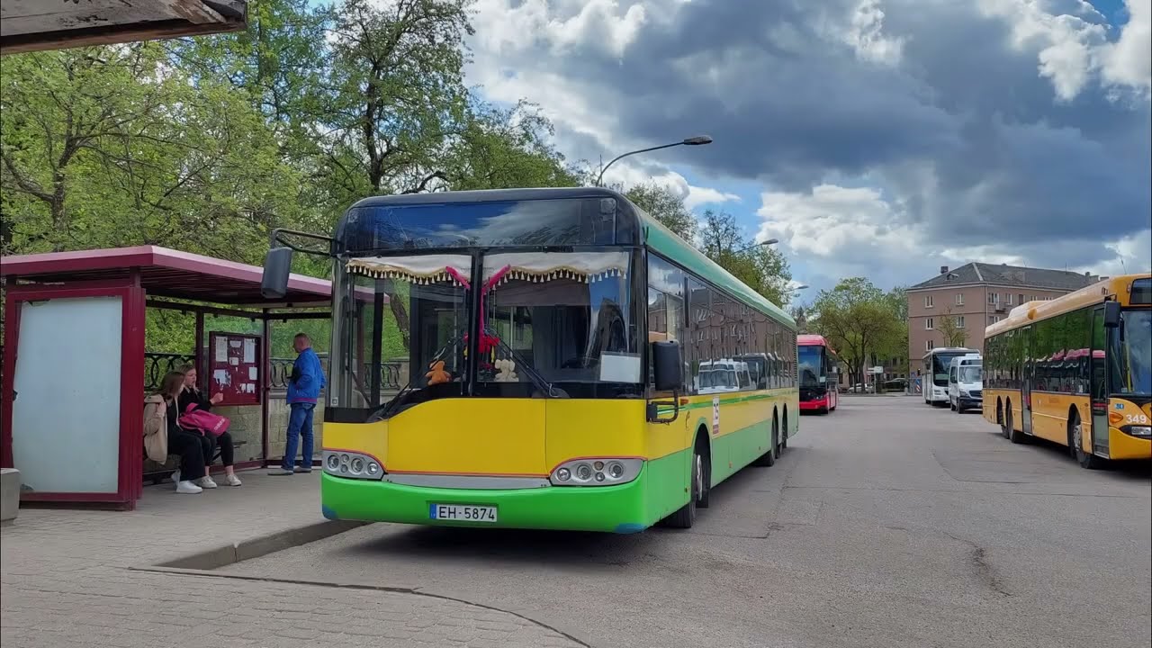 Solaris Urbino 15 I #308 - SIA Daugavpils Satiksme [Przejazd, 8+8A] ♪ ZF ♪ [*]