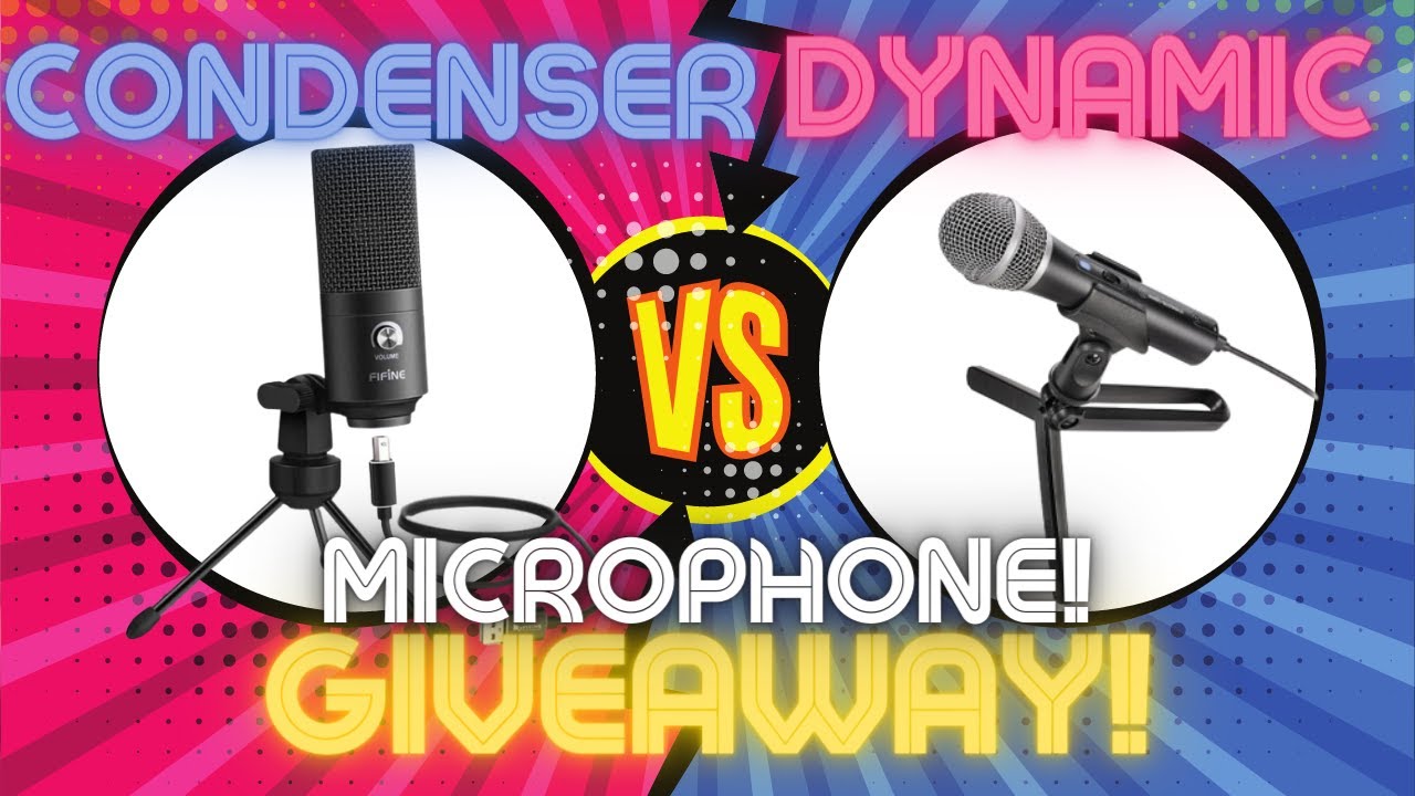 Condenser Mics vs Dynamic Mics | Home Study, WFH, or Podcast Microphone