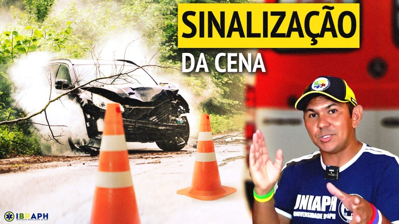 Os 3 Passos: Segurança e sinalização da cena no APH.