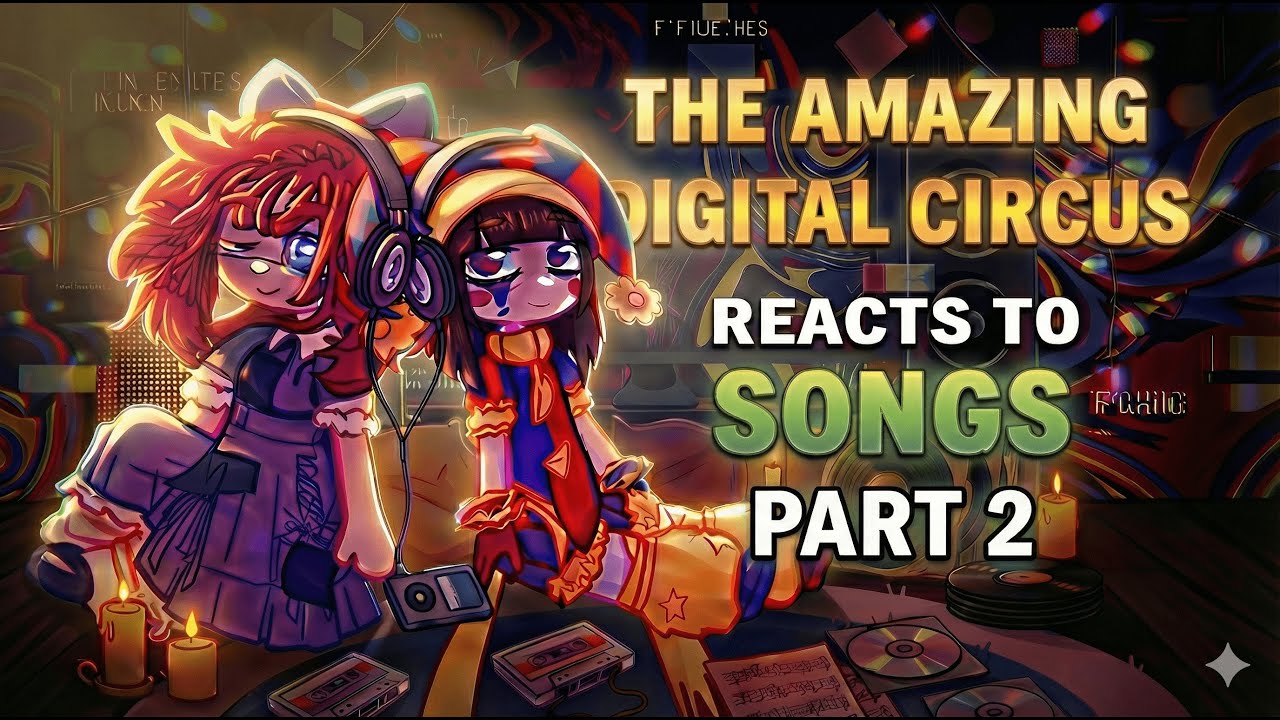 THE AMAZING DIGITAL CIRCUS React to SONGS || PART 2 || DIGITAL CIRCUS GACHA REACT TO TADC ||