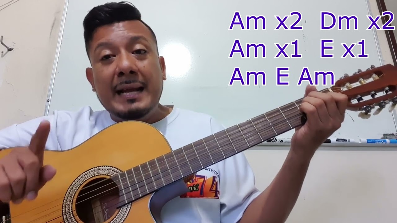 alma corazon y vida tutorial guitarra