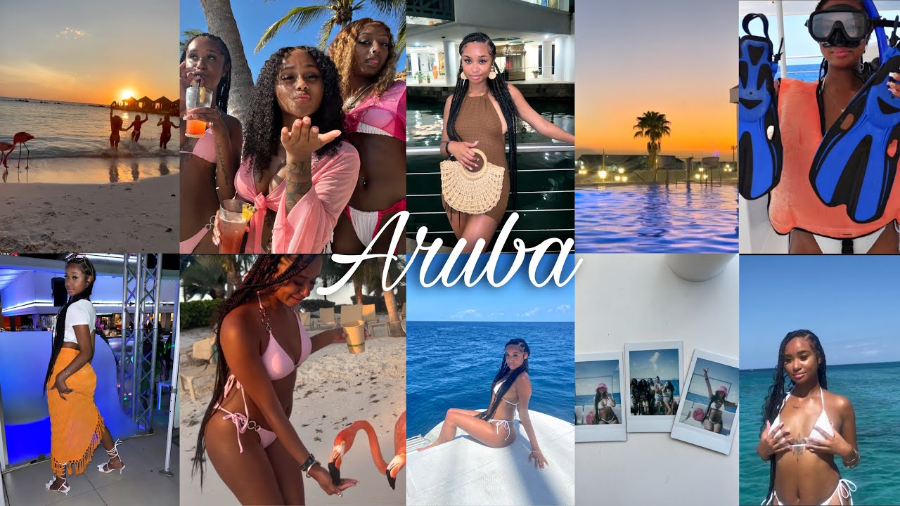 72 Hours In Aruba| Girls Trip + Luxury Resort + Scooba Diving + Boat Party + Flamingo Beach