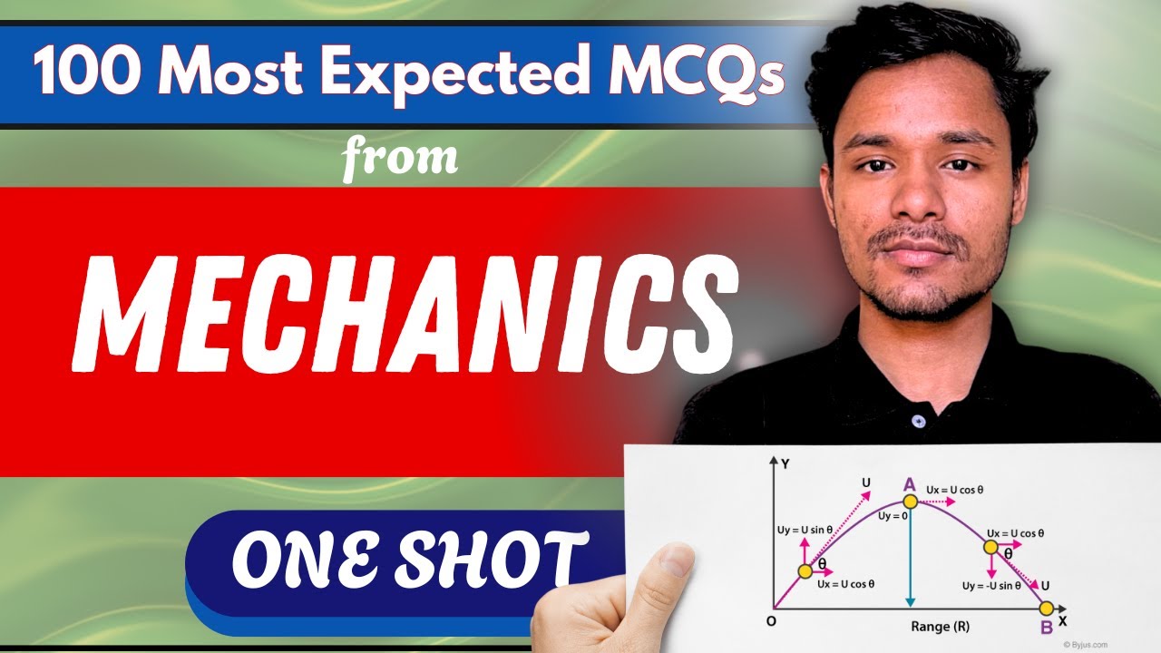 100 Most Expected MCQs from MECHANICS I  10 MARKS IN CEE 2026 I Er. Anjan Sir