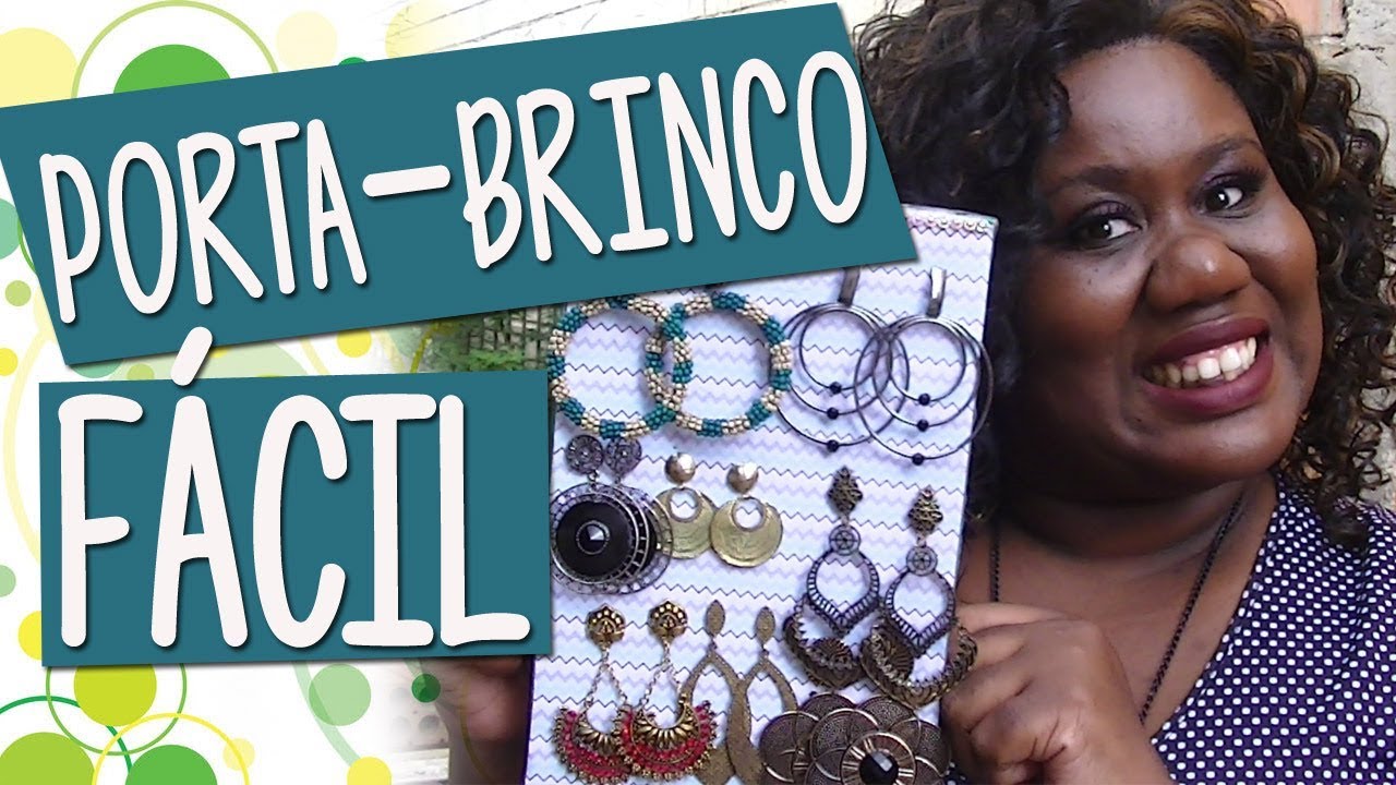 O PORTA BRINCO DE PAPELÃO MAIS FÁCIL DO MUNDO! | Cler Oliveira