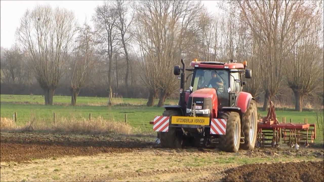 Case IH Puma 195 CVX cultiveren 2012