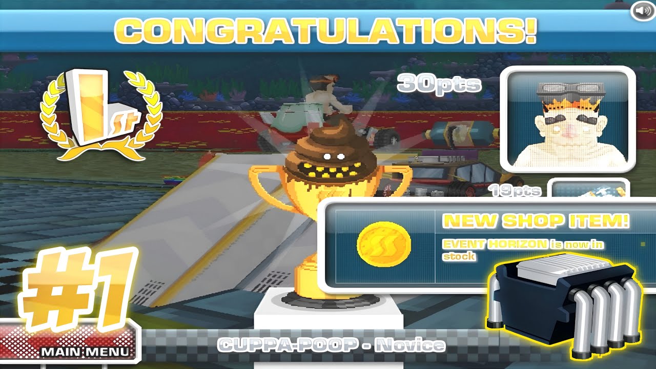 SKID MK [PC] -  Gameplay Part 1 - Skidmark Cup (Novice) - Old Flash Games