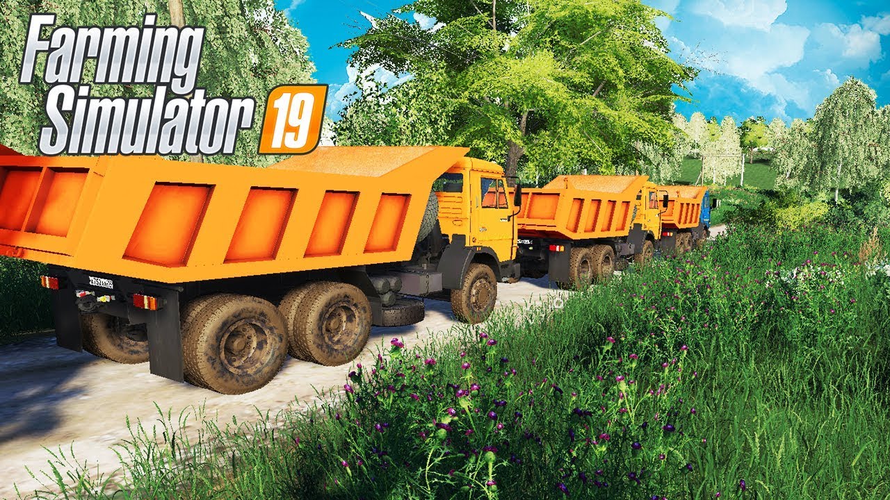 Farming Simulator 19 - Привезли Навоз Председателю
