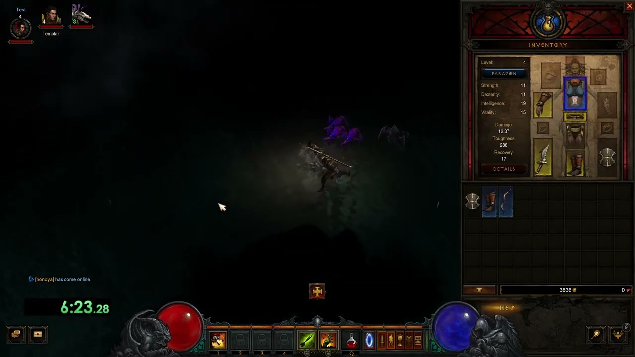 Diablo 3: Witch Doctor 1-70, No Cache, No Necro in 65 minutes
