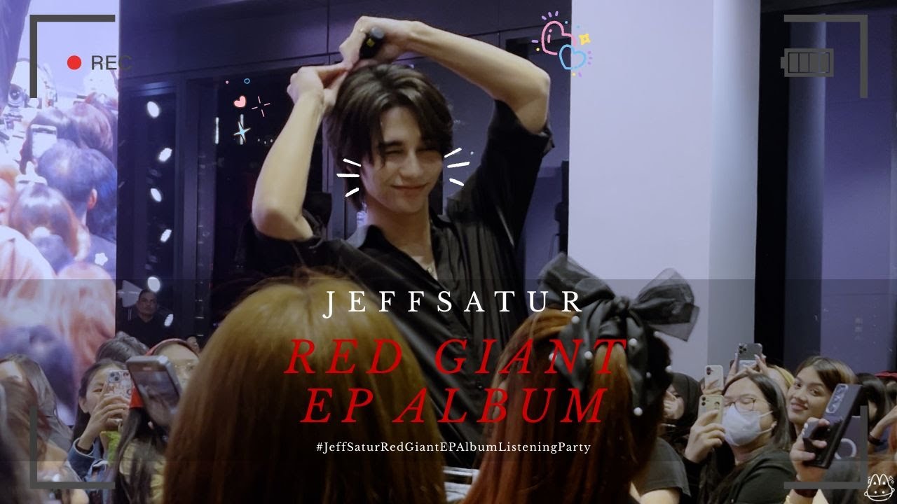 [ Full ] JEFFSATUR | Red Giant EP Album Listening Party | 12.11.25
