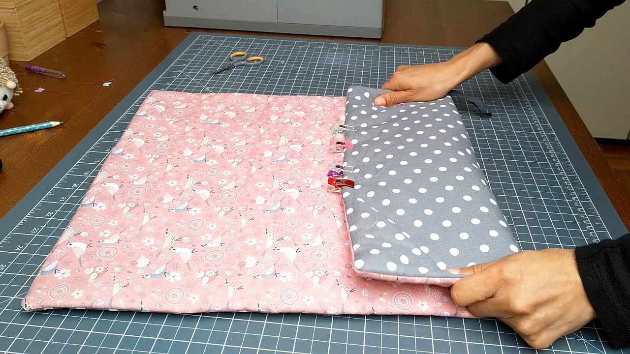 Costura fácil - Cambiador de pañales con relleno suave