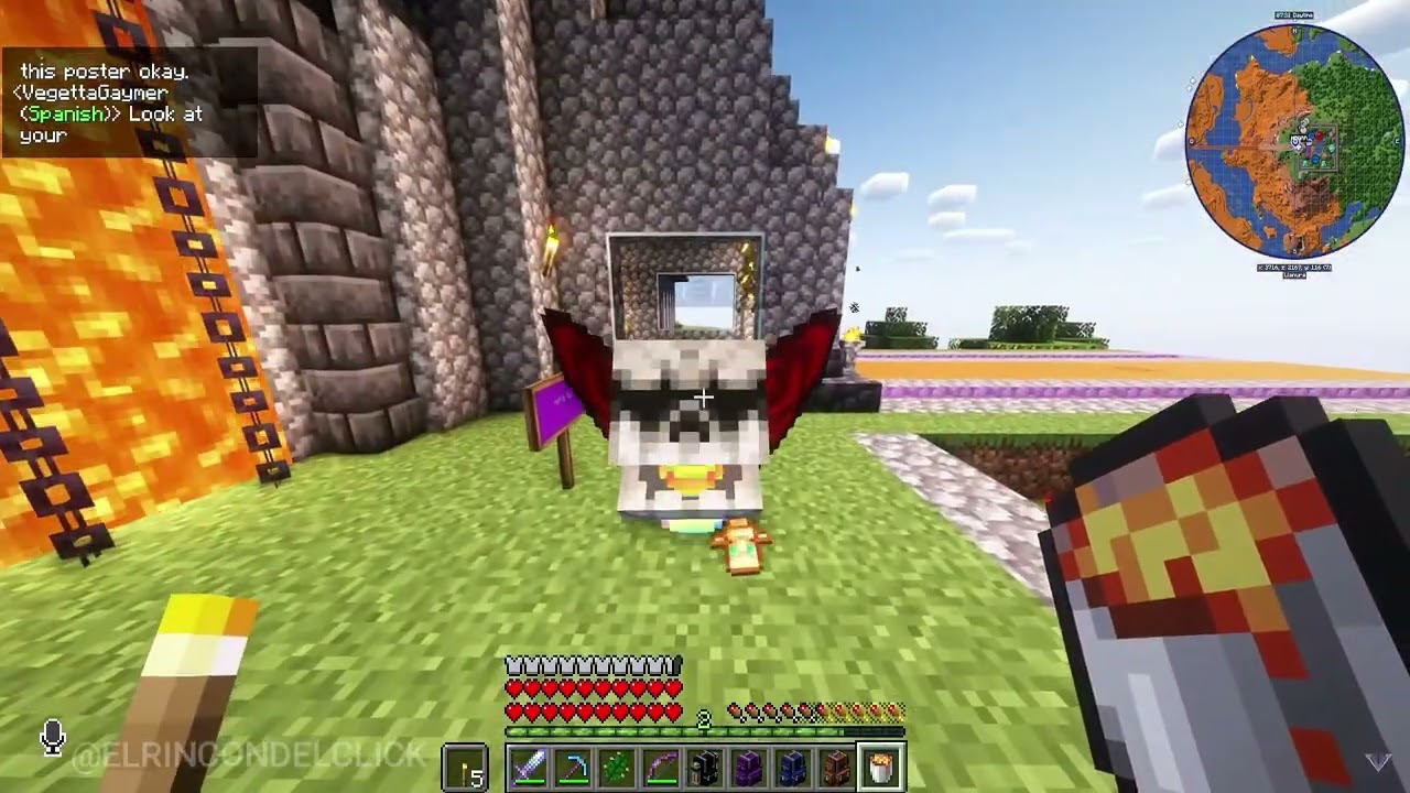 VEGETTA perdió su brazo extendido pero LEONARDA le dice esto 💜💜 QSMP