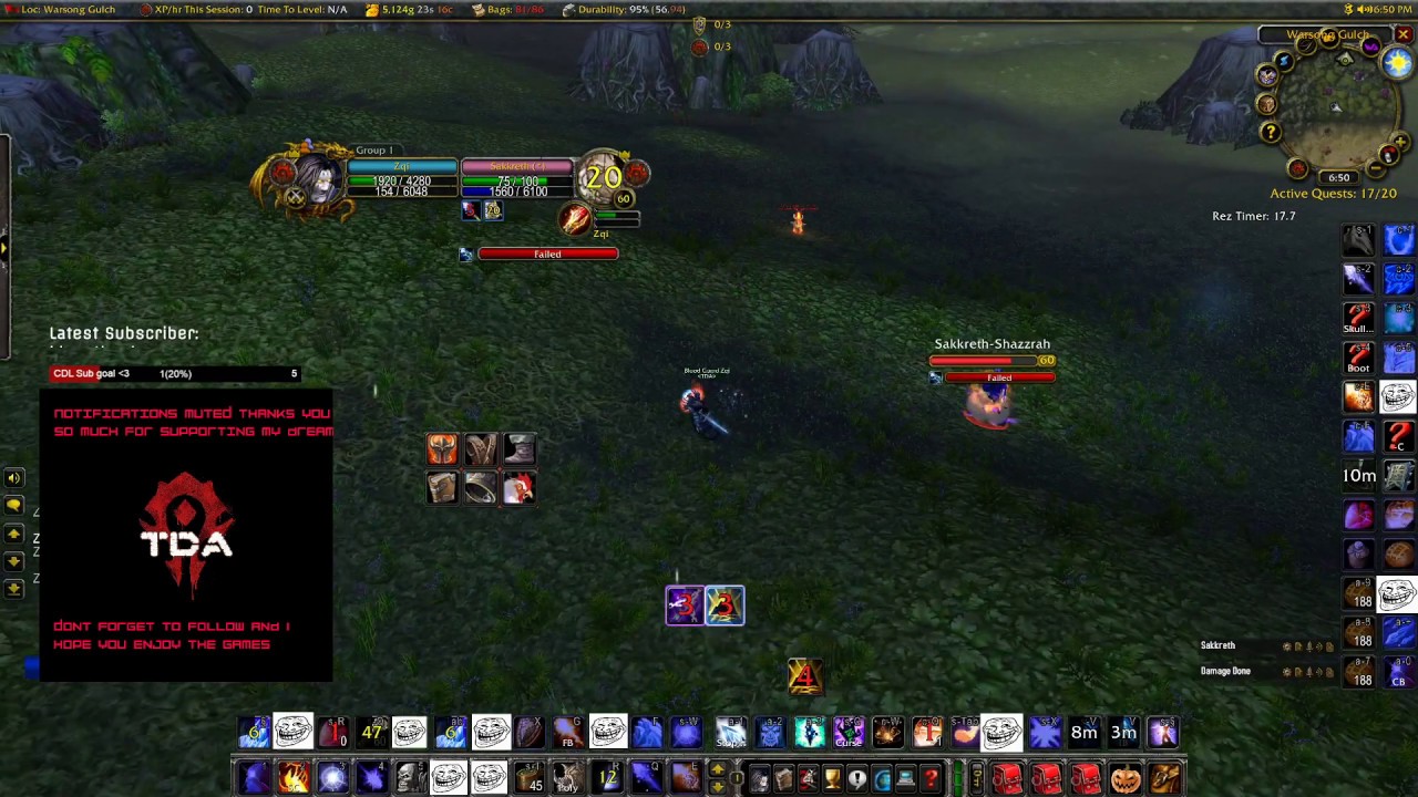 Zqi - CDL EU Group Stage - WoW Classic Day 295