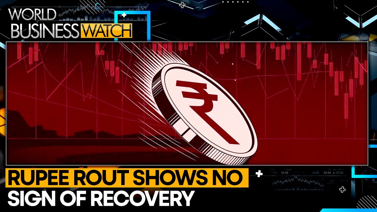 Rout in Rupee Dims Hopes of a Strong Recovery in Stocks | World Business Watch | WION