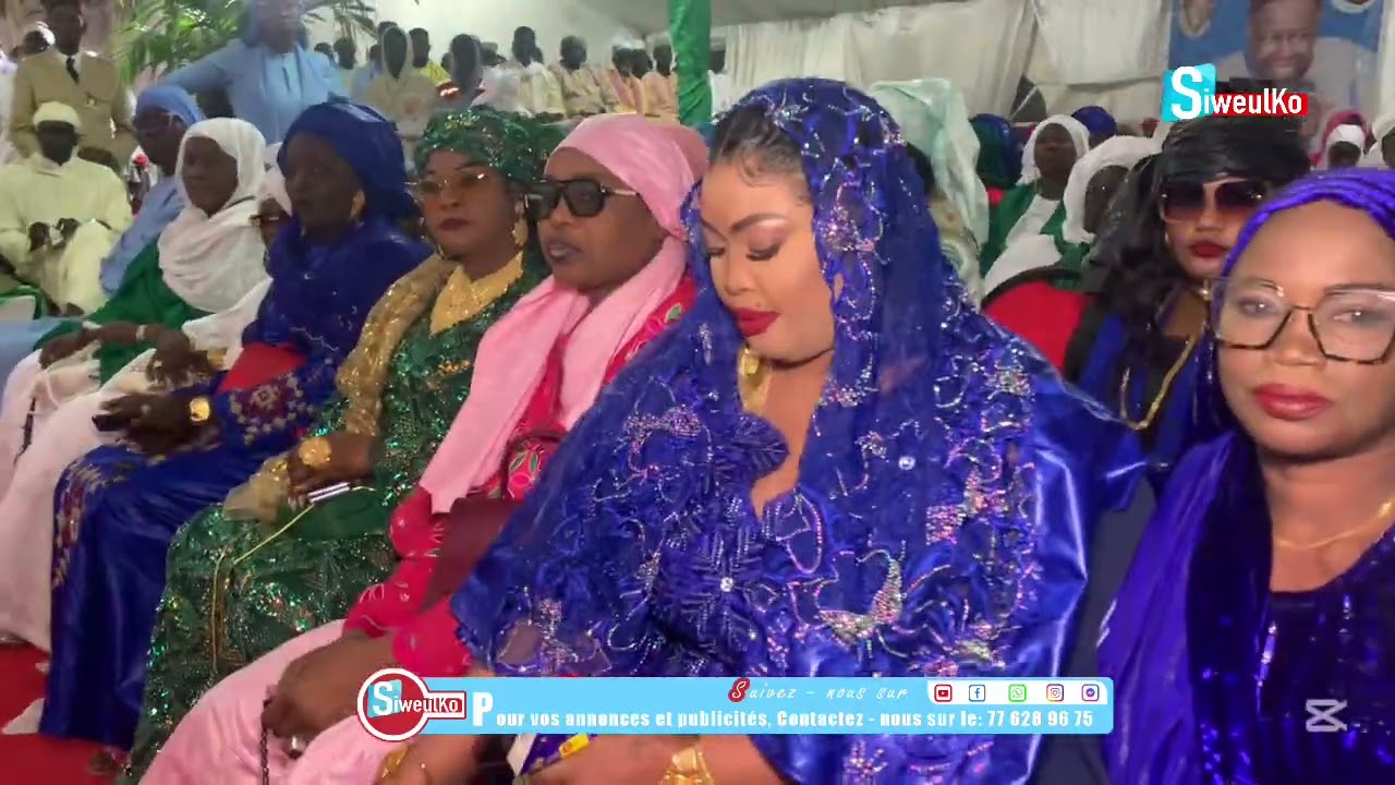 Yacine ndiaye Ma puce, invité d’honneur de serigne Mansour Sy Jamil au Gamou union de Bargny
