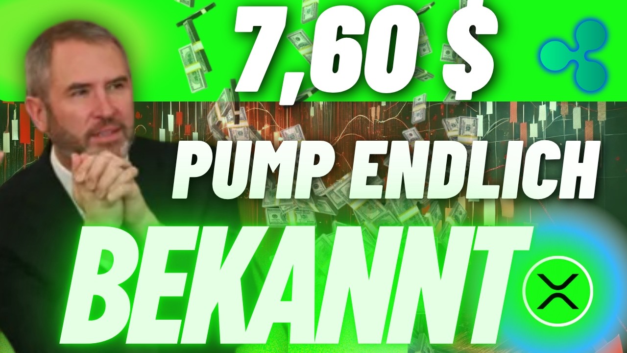 🚀Ripple XRP News 🚀7,60$ Pump! Genaues DATUM HEUTE bekannt!