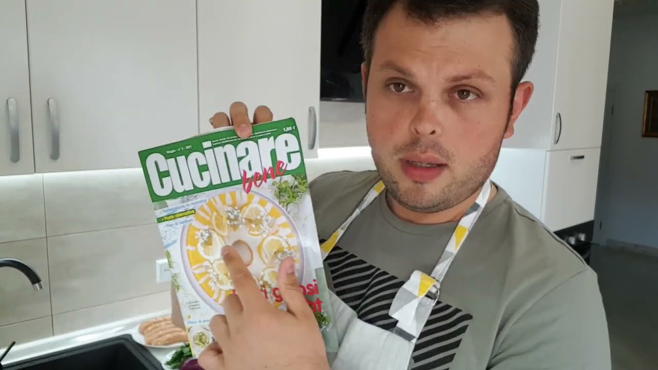 Сальсичча (кувелдык)с овощами _ из итальянского журнала Cucinare bene