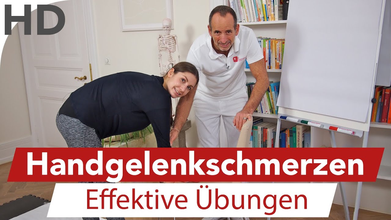 &Uuml;bungen gegen Handgelenkschmerzen | 2 effektive &Uuml;bungen |  Schmerzen im Handgelenk, Unterarm