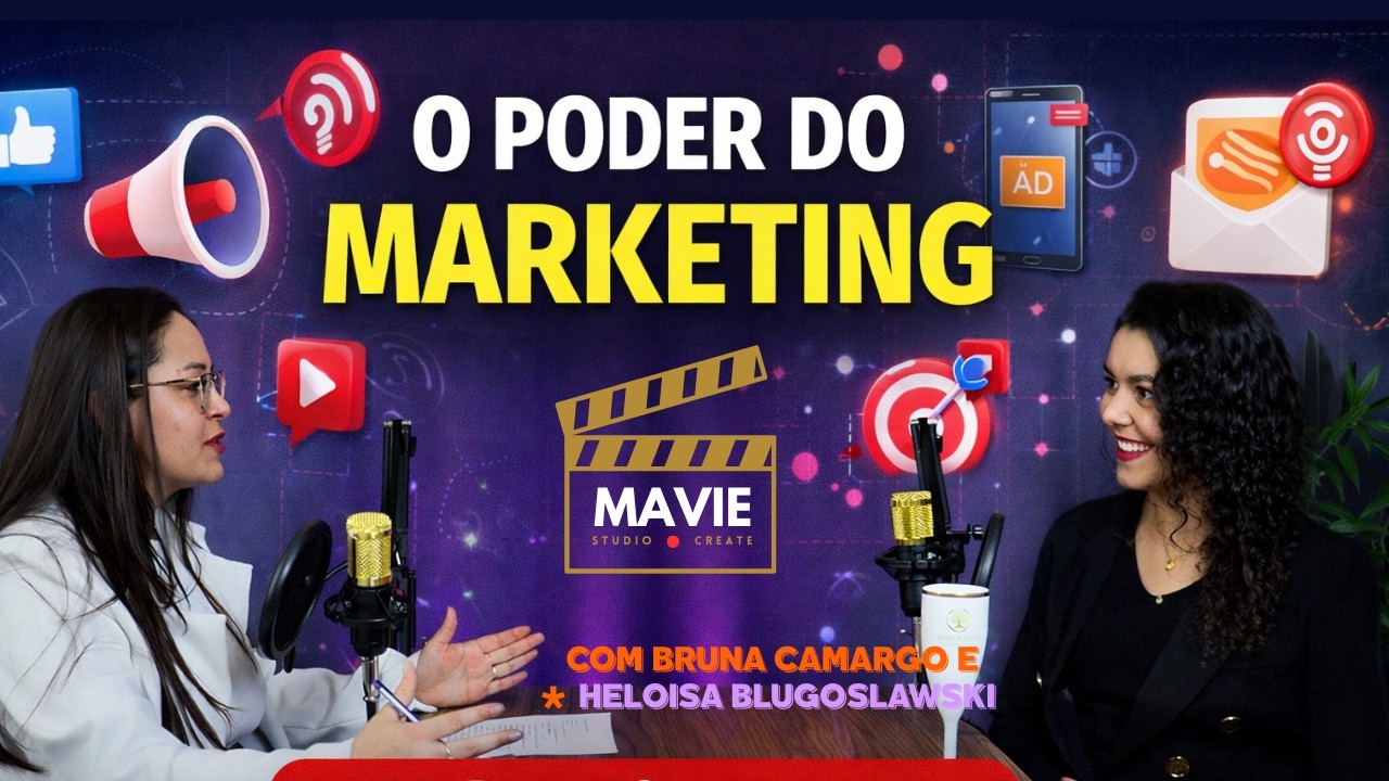 🎙️ O PODER DO MARKETING | Podcast com Bruna Camargo e Heloisa Blugoslawski