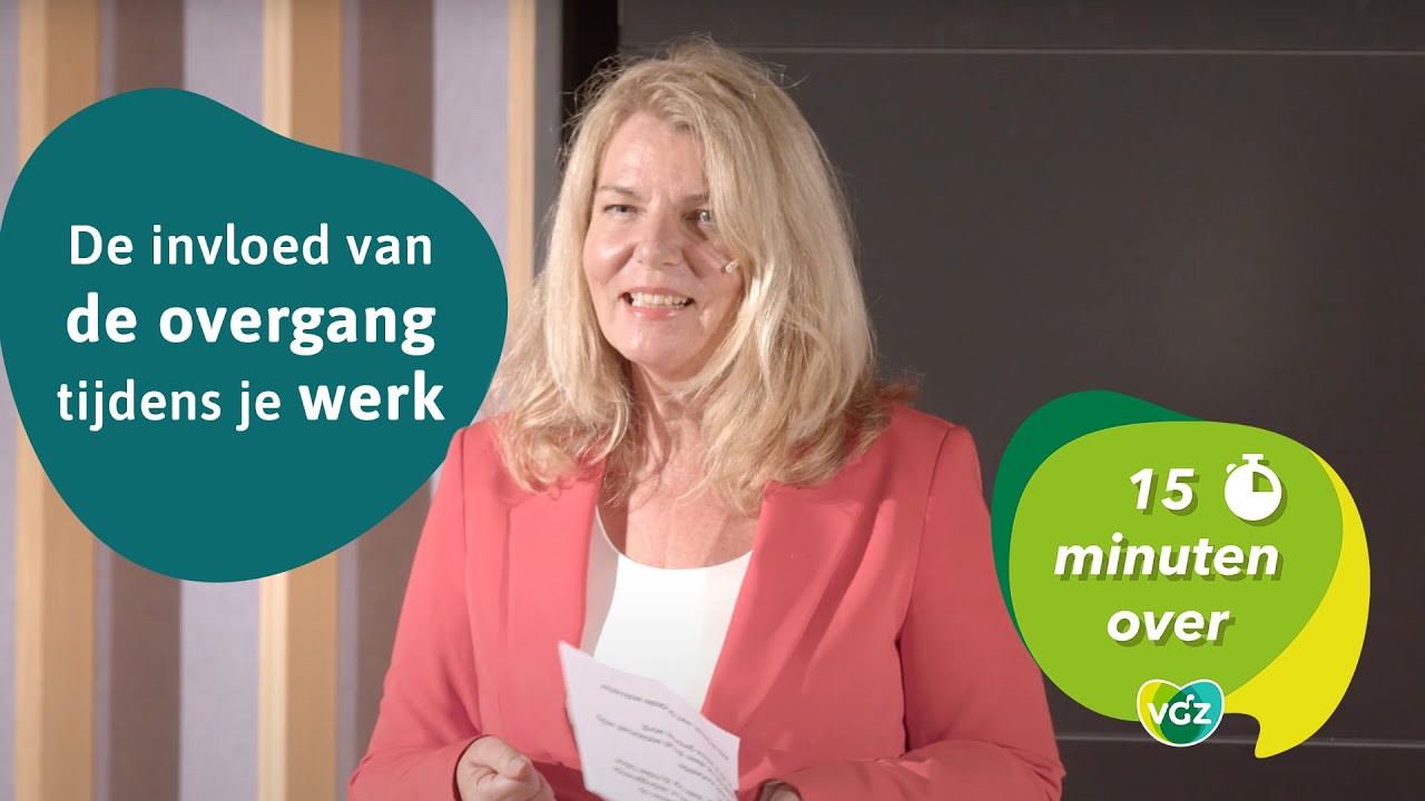 15 minuten over: de invloed van de overgang tijdens je werk