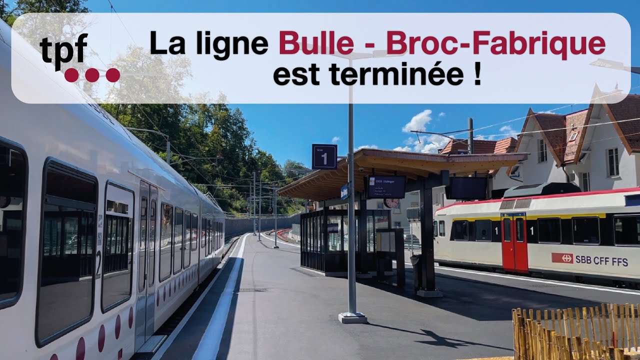 [S4-E02] La ligne Bulle - Broc-Fabrique est terminée ! - Rail One
