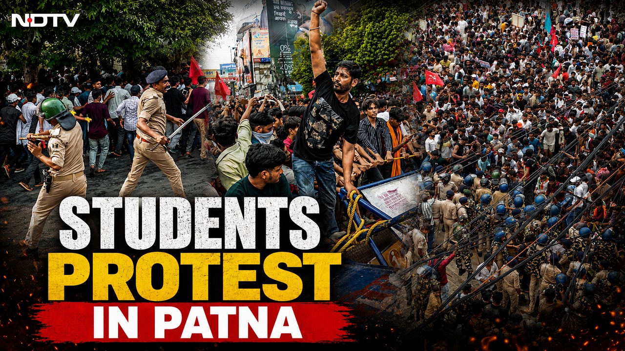 Bihar Students Protest LIVE | AISA Protest LIVE | Students Protest In Patna Against Paper Leaks