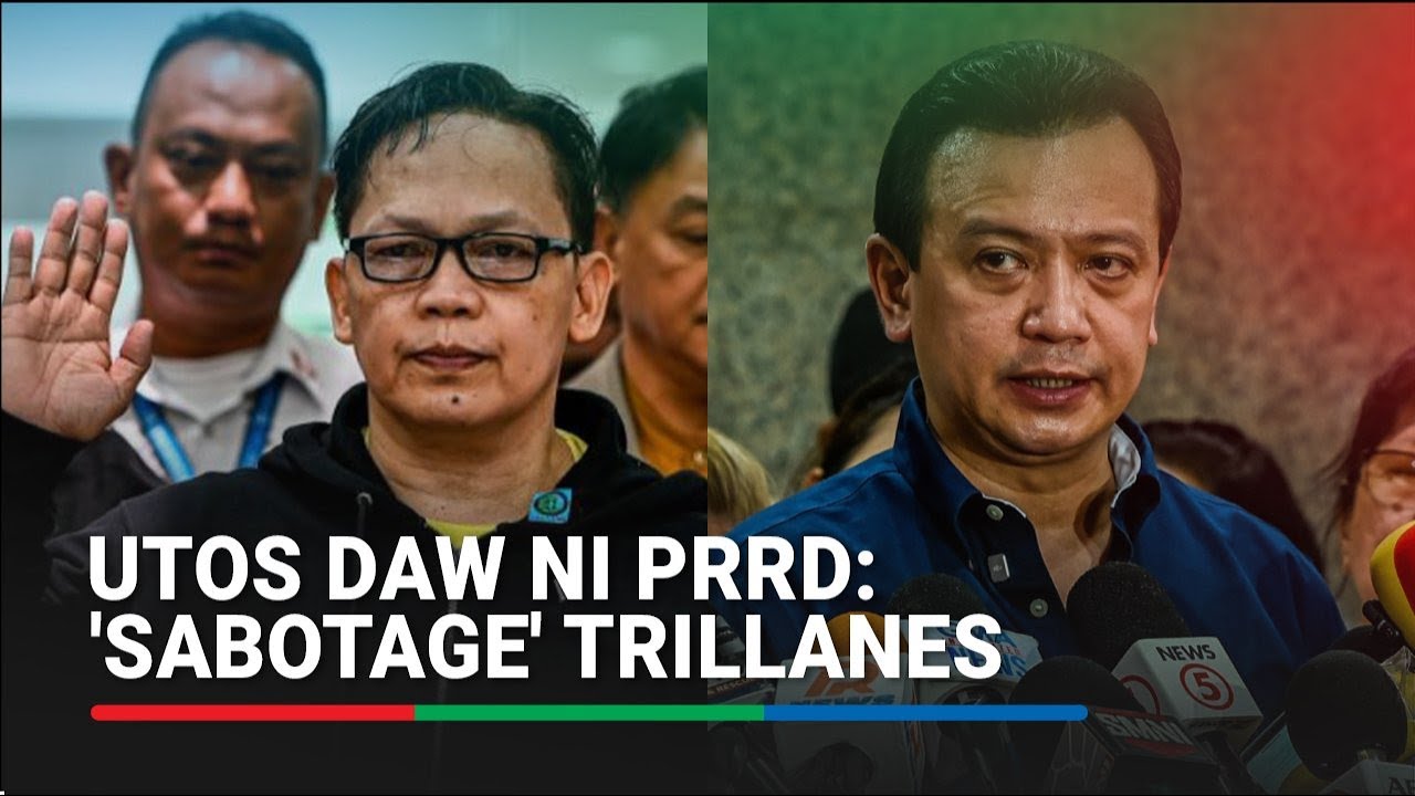 PRRD ordered 'sabotage' of Trillanes, claims Madriaga | ABS-CBN News