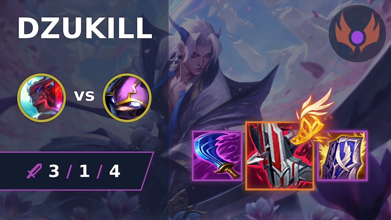 [ Dzukill ] Yone TOP vs Kennen | EUW MASTER | LOL Season 2024