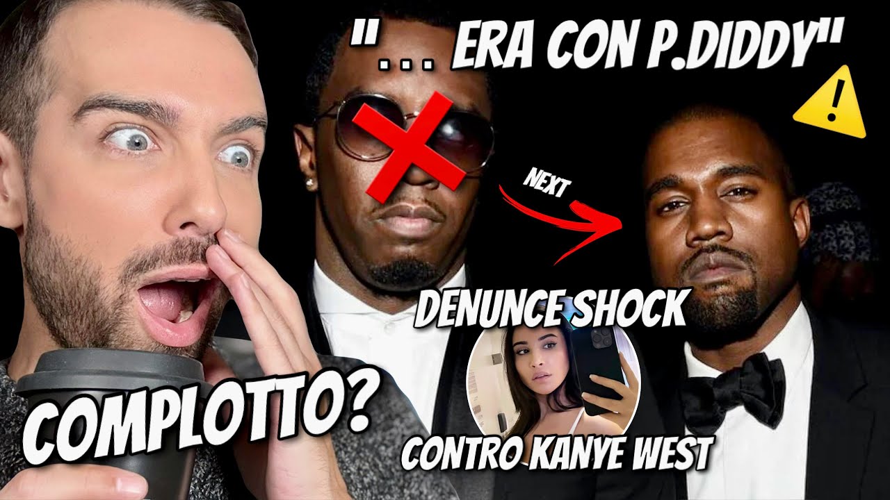 ⚠️NUOVO SCANDALO⚠️ KANYE WEST COME P.DIDDY: DENUNCIATO ANCHE IL RAPPER! | Spillin’ the tea🥤