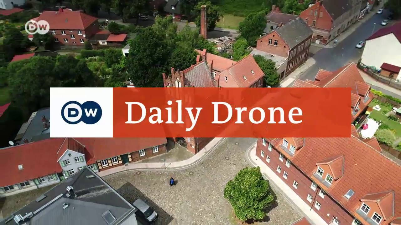 #DailyDrone: Wittenberge an der Elbe