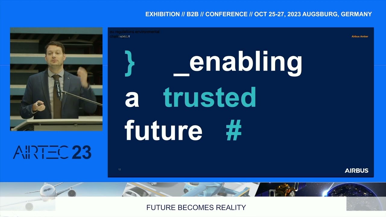 AIRTEC talk | EU regulatory landscape: Sustainability is coming! - Thibaut Buvat | Airbus Protect