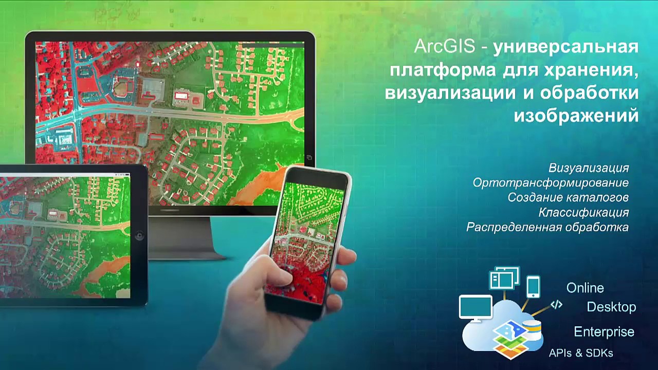 Изображения в ArcGIS. Ю. Копин