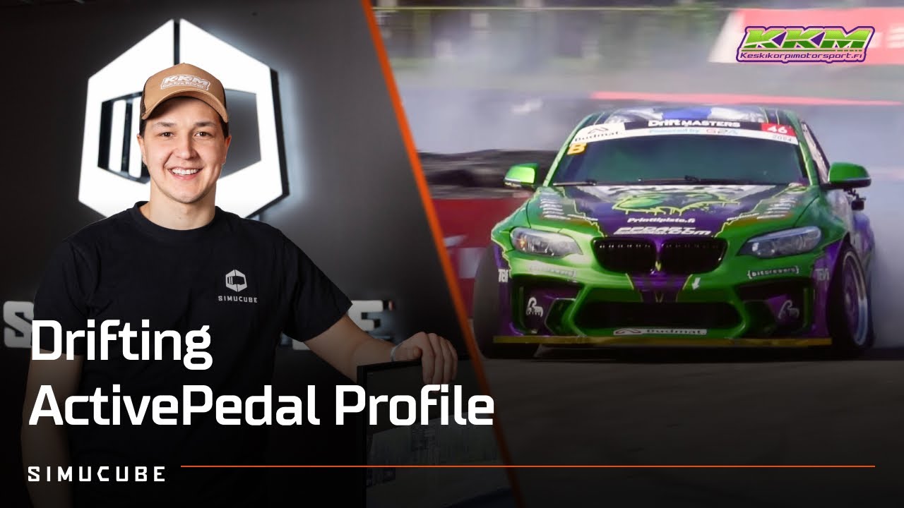 Experience the most realistic BMW M2 sim racing with Mika Keski-Korpi drifting pedal profile